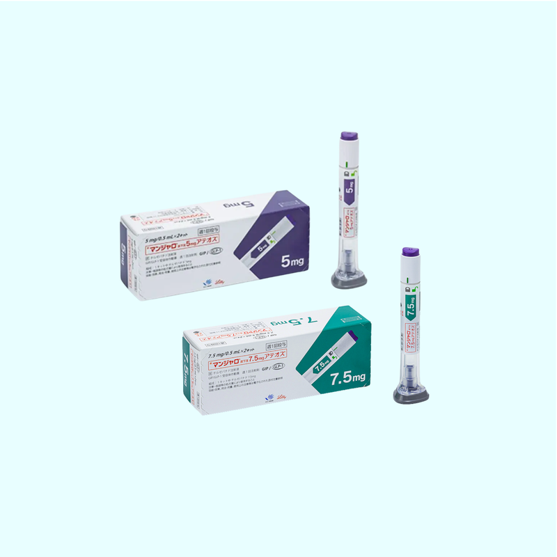 Mounjaro 【5.0mg 1盒】+【7.5mg 1盒】
